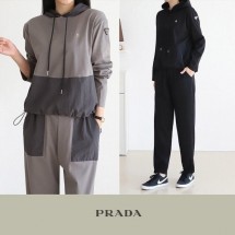 프라다 24FW HOODIE SWEAT SUIT SET UP (국내배송)