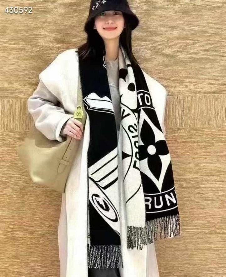 루이비통 LV 락 앤드 키 스카프 (국내배송)