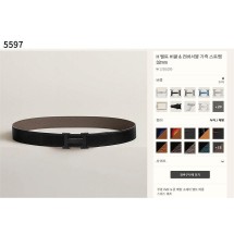 에르메스 H 벨트 버클 & 리버서블 가죽 스트랩 양면벨트 (국내배송)