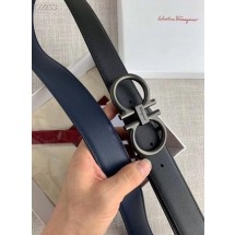 페레가모 슬림흑바클 벨트 (국내배송)