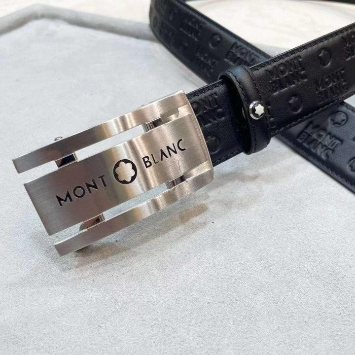몽블랑 신 두줄 불박 자동 벨트 (국내배송)
