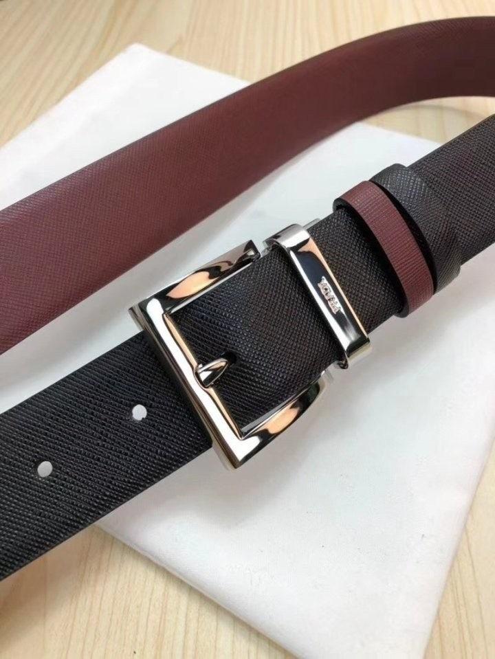 프라다 타이거양면 신사각회전비조 벨트 (국내배송)