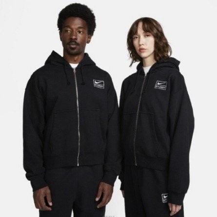 나이키(Nike) X 스투시(Stussy) 풀 집 워시드 후드 집업 (국내배송)