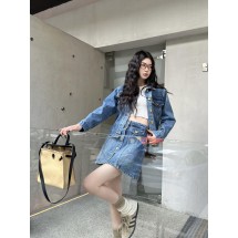 루이비통 데님 스커트 (해외배송)