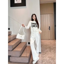 디올 로고 프린트 스웨트셔츠 세트 (해외배송)