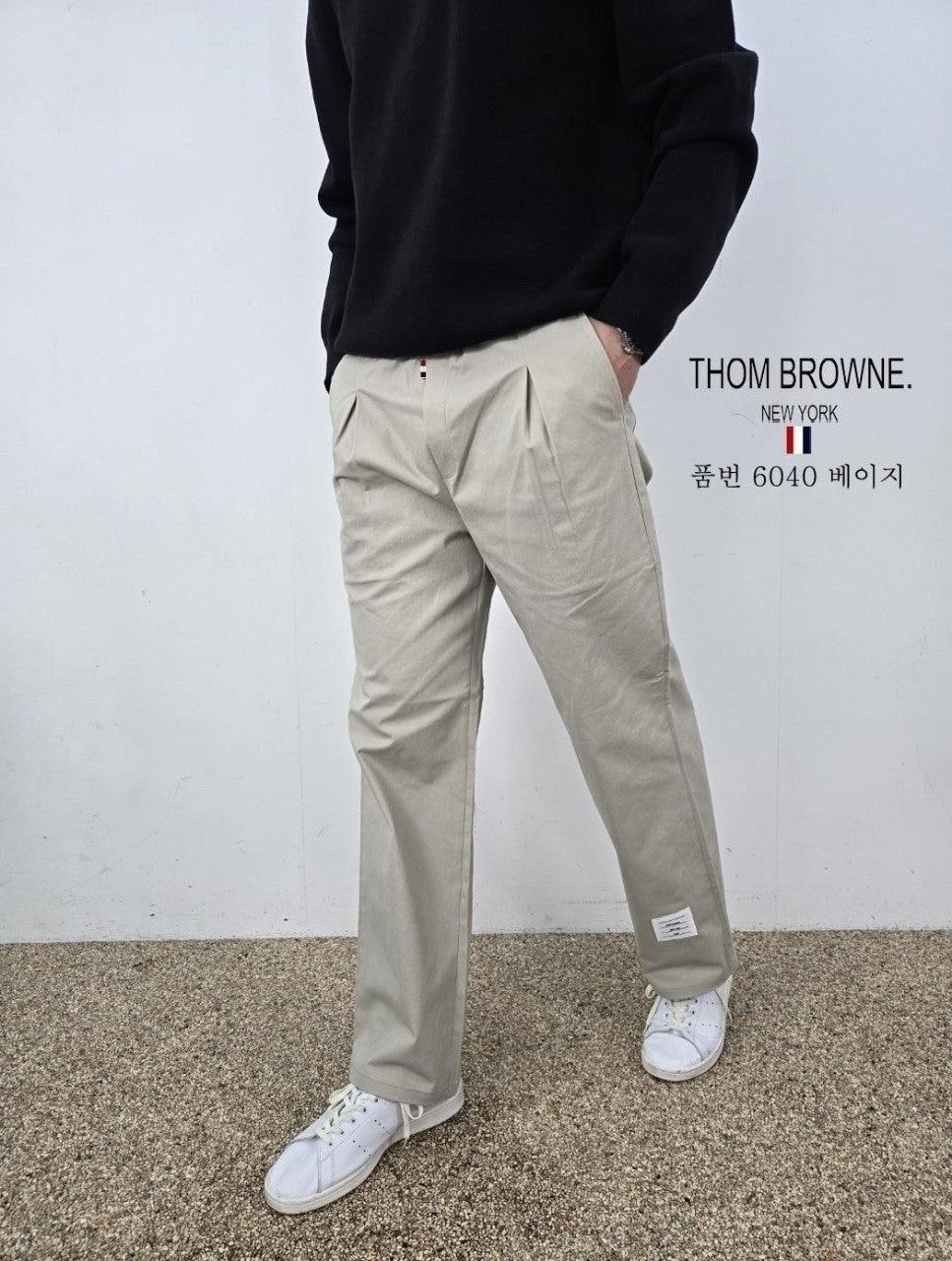 톰브라운 TB 사각패치 면 팬츠 (국내배송)