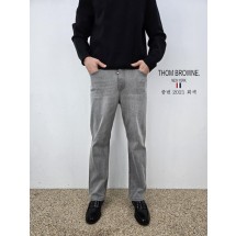 톰브라운 TB 세미 일자 그레이청바지 (국내배송)
