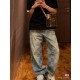 루이비통 25SS 체커보드 데님 재킷 + 데님 팬츠 (정품급 해외배송)