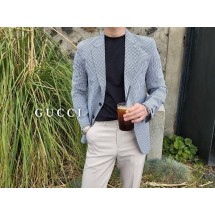 구찌 하운드투스 시어서커 스포츠 자켓 (국내배송)