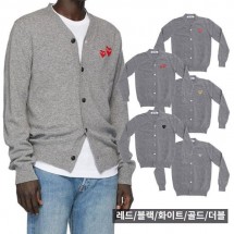 꼼데가르송 가디건 5TYPE(연그레이) (국내배송)