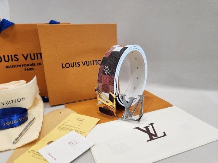 루이비통 LV 이니셜 (LV Initiales) 카모플라주 40mm 리버서블 양면벨트 (국내배송)