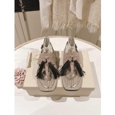 브루넬로쿠치넬리 스틸 다이아몬드 클립온 태슬 샌들  (해외배송)