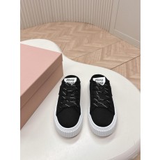 미우미우 하프 슬립 슈즈 (해외배송)