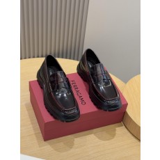 페레가모 필라 남성용 가죽 더비 슈즈 (해외배송)