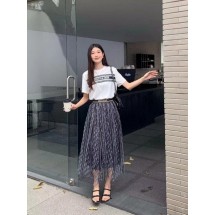 디올 롱치마반팔셋트 (국내배송)