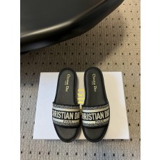 디올 플랫폼 오픈 토 슬리퍼 (해외배송)