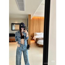 샤넬 25P 폴카 도트 진주 퓨어 캐시미어 카디건 (정품급 해외배송)