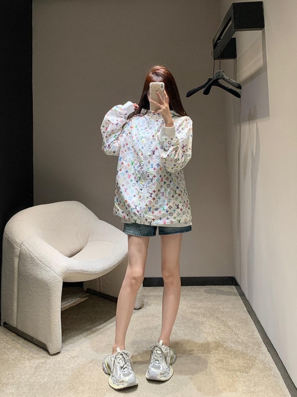 루이비통 신상품 모노그램 프린트 기술 방풍 재킷 (해외배송)