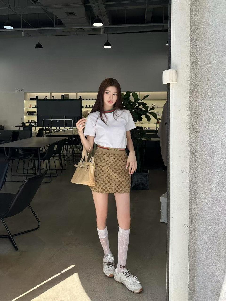 구찌 반팔 티셔츠 + 올드플라워 반바지 (해외배송)