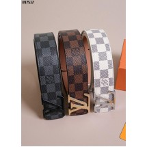 루이비통 LV 이니셜 다미에 리버서블 레더 벨트 (국내배송)