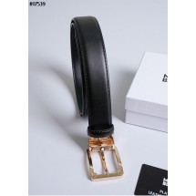 몽블랑 스타 스퀘어 금장 버클 리버서블 레더 벨트 (국내배송)