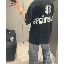 발렌시아가 파리 패밀리 마스킹 테이프 반팔 티셔츠 (해외배송)