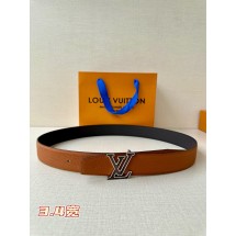 루이비통 에어로그램 단면 리치 패턴 벨트 (해외배송)