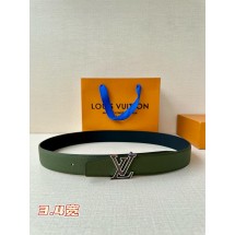 루이비통 에어로그램 단면 리치 패턴 벨트 (해외배송)