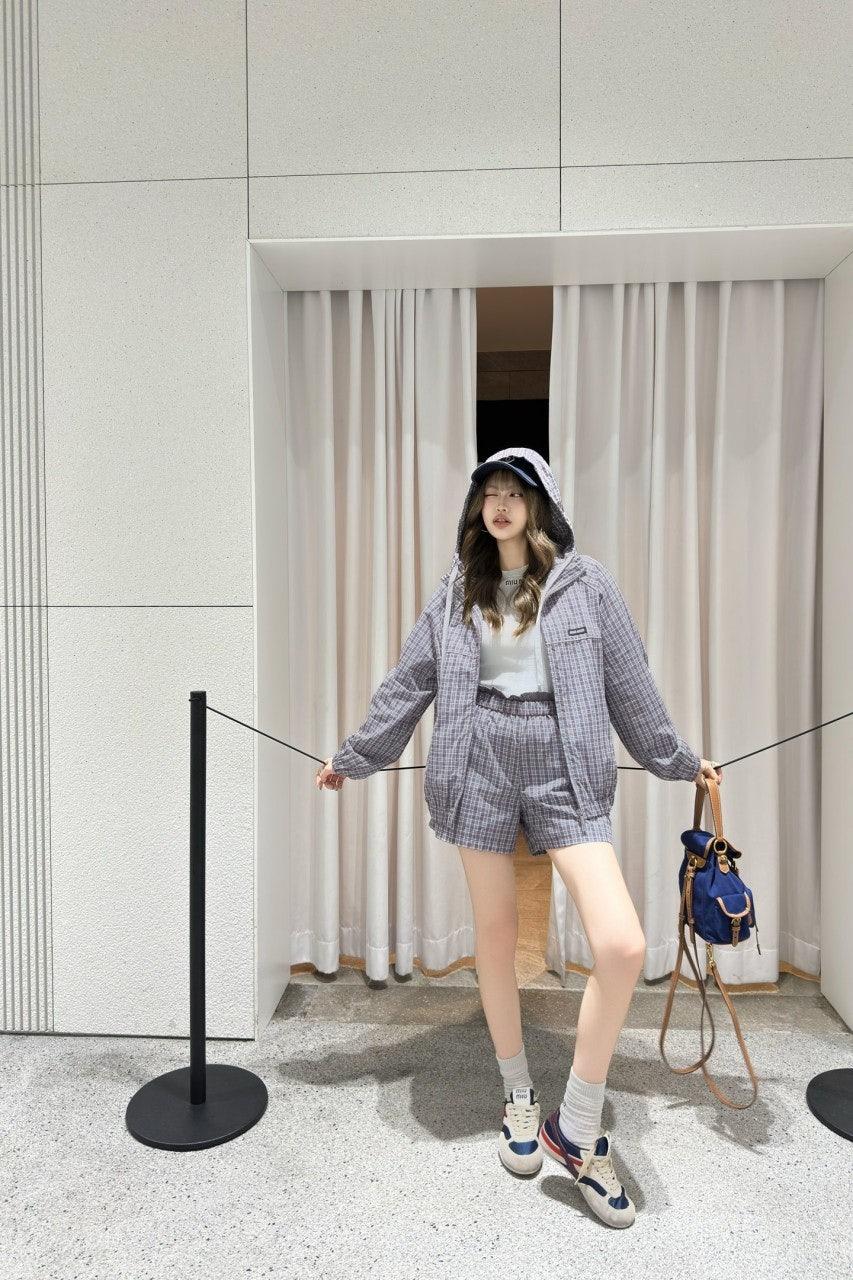미우미우 플레드 재킷 (해외배송)