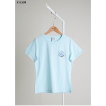 몽클레어 베이스볼 로* 패치 숏 슬리브 코튼 티셔츠 (국내배송)