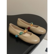 지안비토로시 플랫 메리 제인 슈즈 (해외배송)