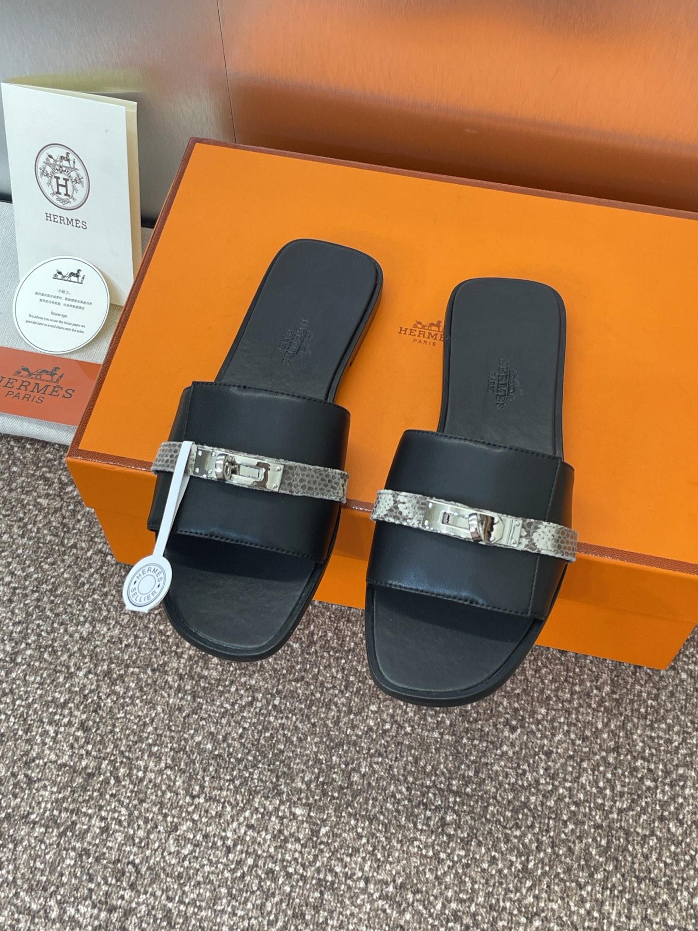에르메스 오픈 토 샌들 (해외배송)