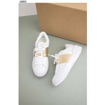 발렌티노 오픈 스니커즈 메탈릭 밴드 화이트 플래티넘 (국내배송)