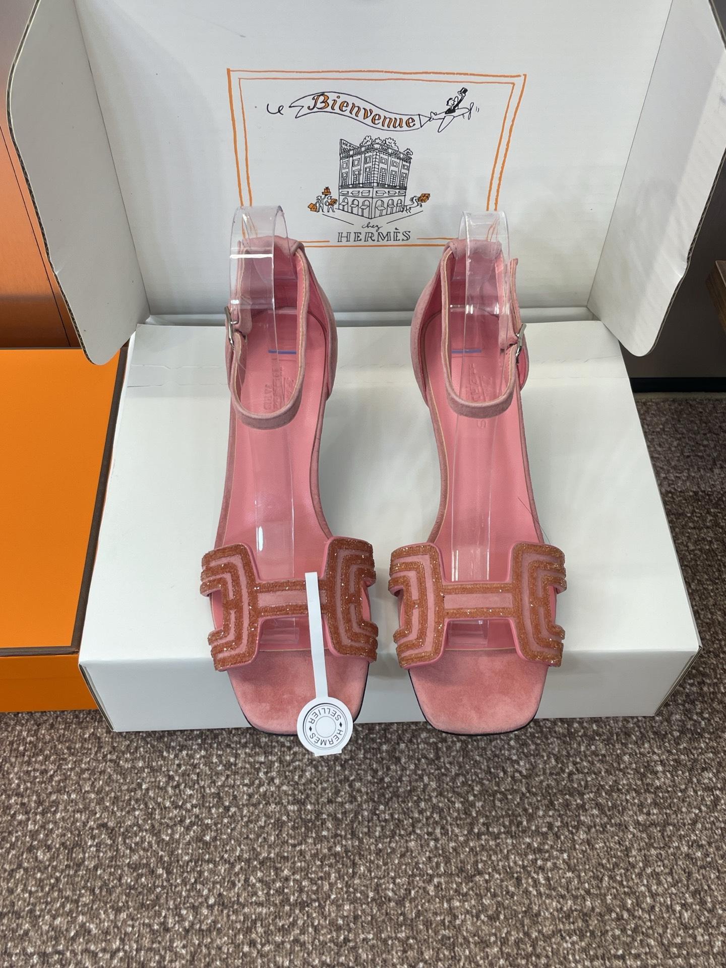 에르메스 H-toe 하이힐 (해외배송)
