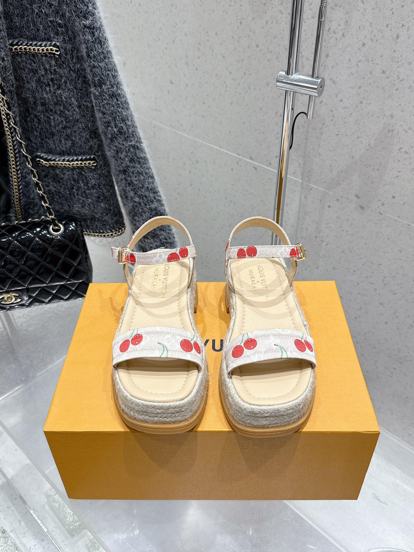 루이비통 LV 마야 플랫폼 샌들 (해외배송)