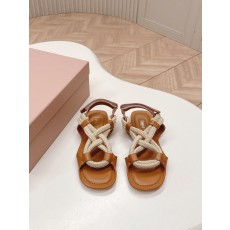 미우미우 대마 로프 브레이디드 샌들 (해외배송)