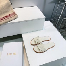 디올 CD 스트랩 플랫 슬리퍼 (해외배송)