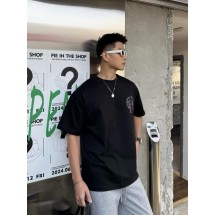 크롬하츠 자수 반팔 오버핏 (수입고급) (국내배송)