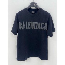 발렌시아가 테이핑 로고 반팔 (수입고급) (국내배송)