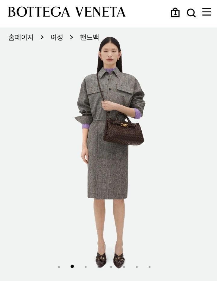 보테가베네타 스몰 이스트웨스트 E/W 안디아모 (국내배송)