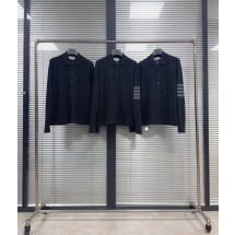 톰브라운 폴로 칼라 캐시미어 가디건 (해외배송)