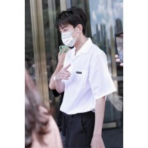 프라다 25SS 포켓 로고 반팔 셔츠 (정품급 해외배송)