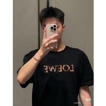 로에베 25SS 컬러풀 레터 자수 반팔 (정품급 해외배송)