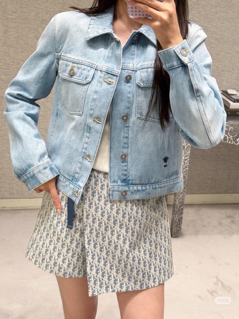 디올 벌 데님 재킷 (해외배송)