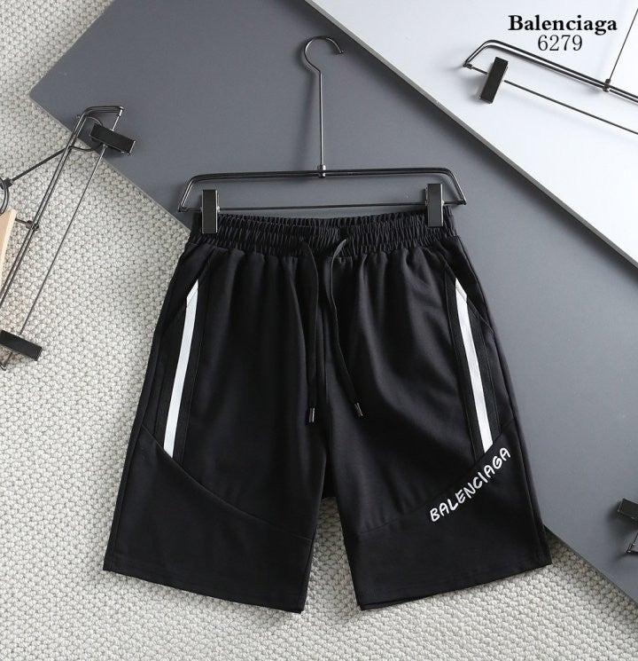 발렌시아가 BALENCIAGA 배색 라인 레터링 반바지 (국내배송)