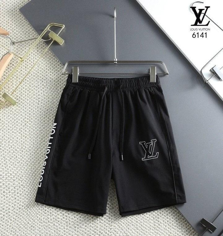 루이비통 LOUIS VUITTON 배색 자수 포인트 반바지 (국내배송)