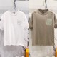 로에베 자수로고 라운드 티셔츠 (국내배송)