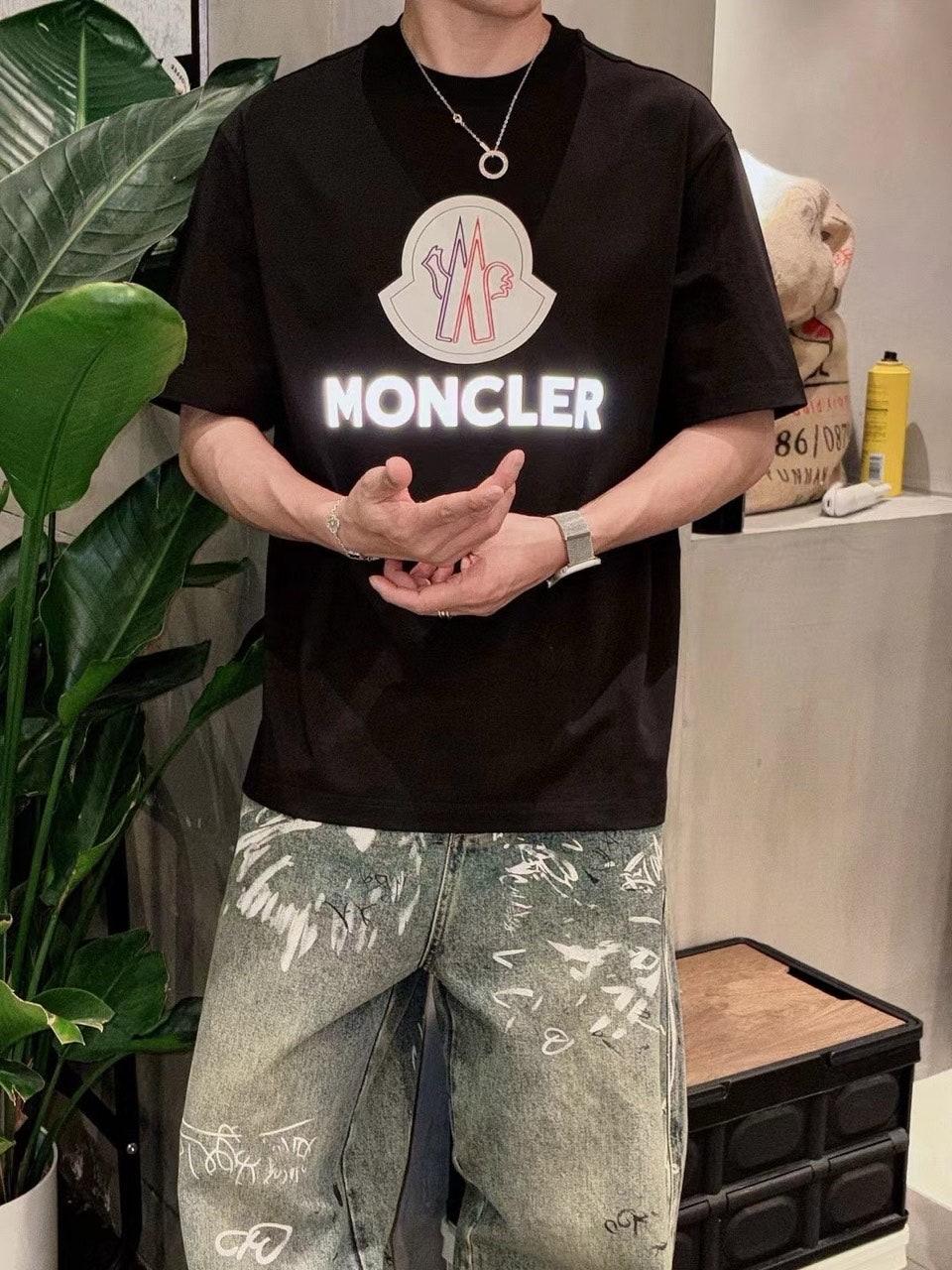 몽클레어 - MONCLER 남성반팔 라운드 티셔츠-12346 (국내배송)