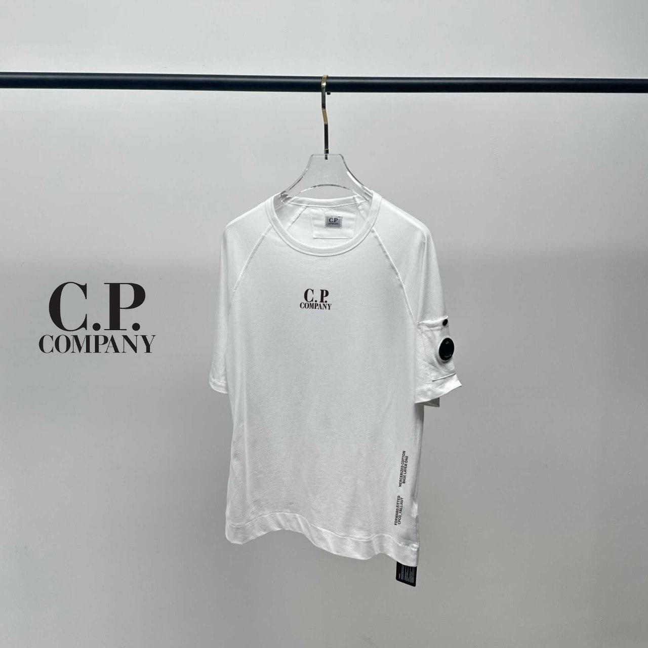 시피컴퍼니 COMPANY 미니 로고 프린팅  티셔츠 (국내배송)
