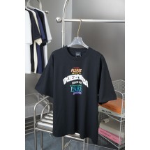 발렌시아가 레터 로고 프린트 반팔 (해외배송)